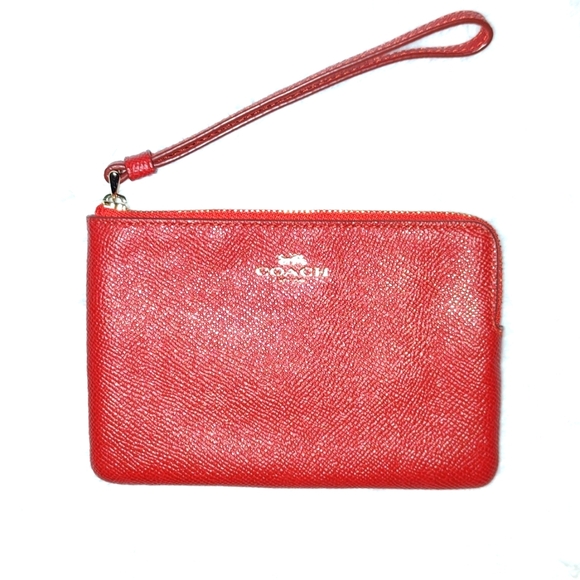 Coach Handbags - NWT Coach Wristlet Red